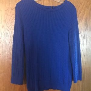 Cable knit sweater from The Limited